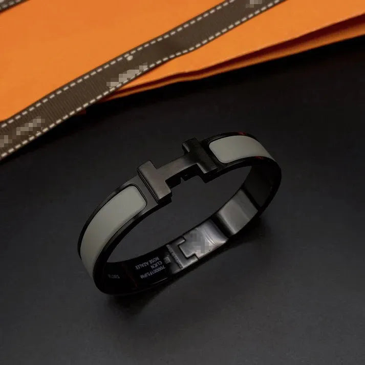 Pomuse CLIC H SO BLACK GREY BRACELET