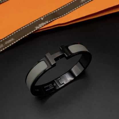 Pomuse CLIC H SO BLACK GREY BRACELET