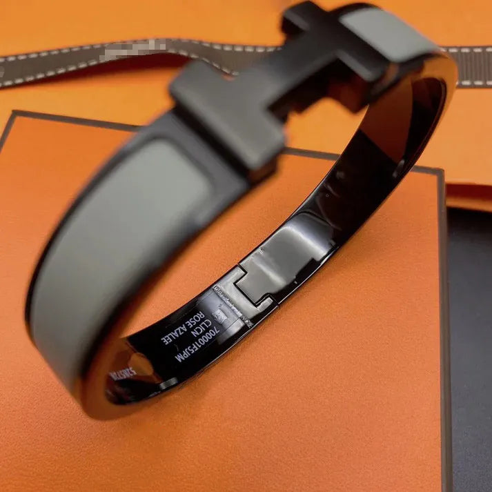 Pomuse CLIC H SO BLACK GREY BRACELET