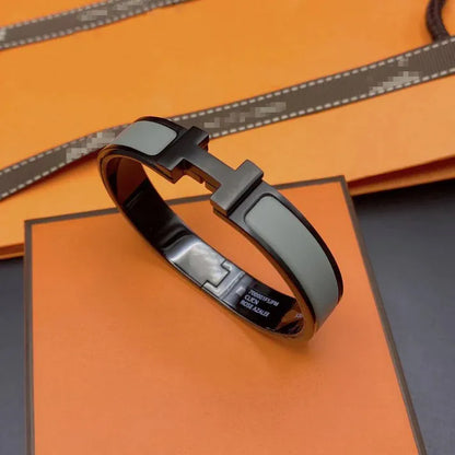 Pomuse CLIC H SO BLACK GREY BRACELET