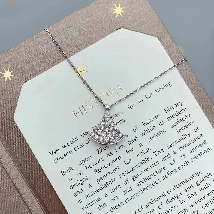 Pomuse DREAM NECKLACE SILVER DIAMOND