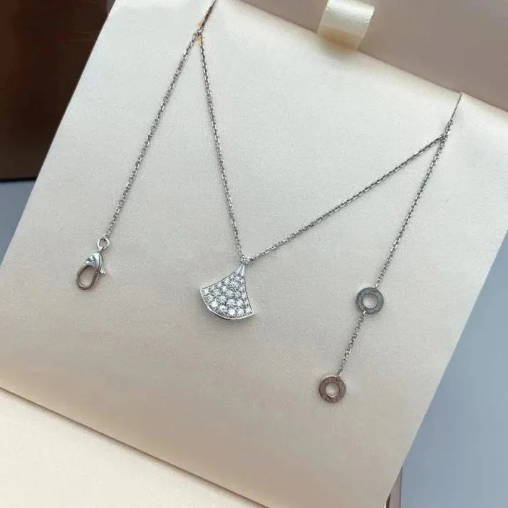 Pomuse DREAM NECKLACE SILVER DIAMOND