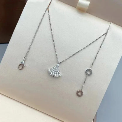 Pomuse DREAM NECKLACE SILVER DIAMOND