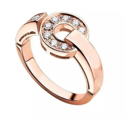 Pomuse DREAM RING DIAMOND PINK GOLD