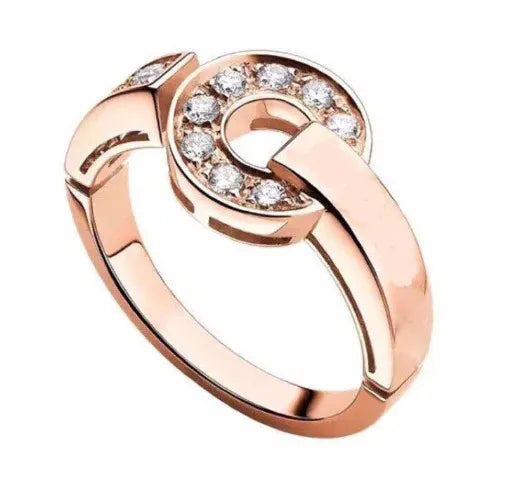 Pomuse DREAM RING DIAMOND PINK GOLD