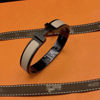 Pomuse H BRACELET 12MM BLACK BEIGE CERAMIC