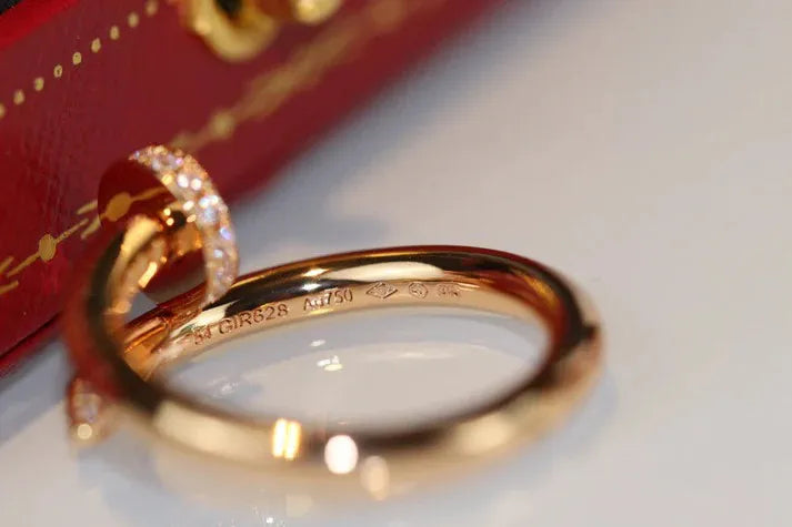 Pomuse JUSTE RING 2.65MM GOLD DIAMOND