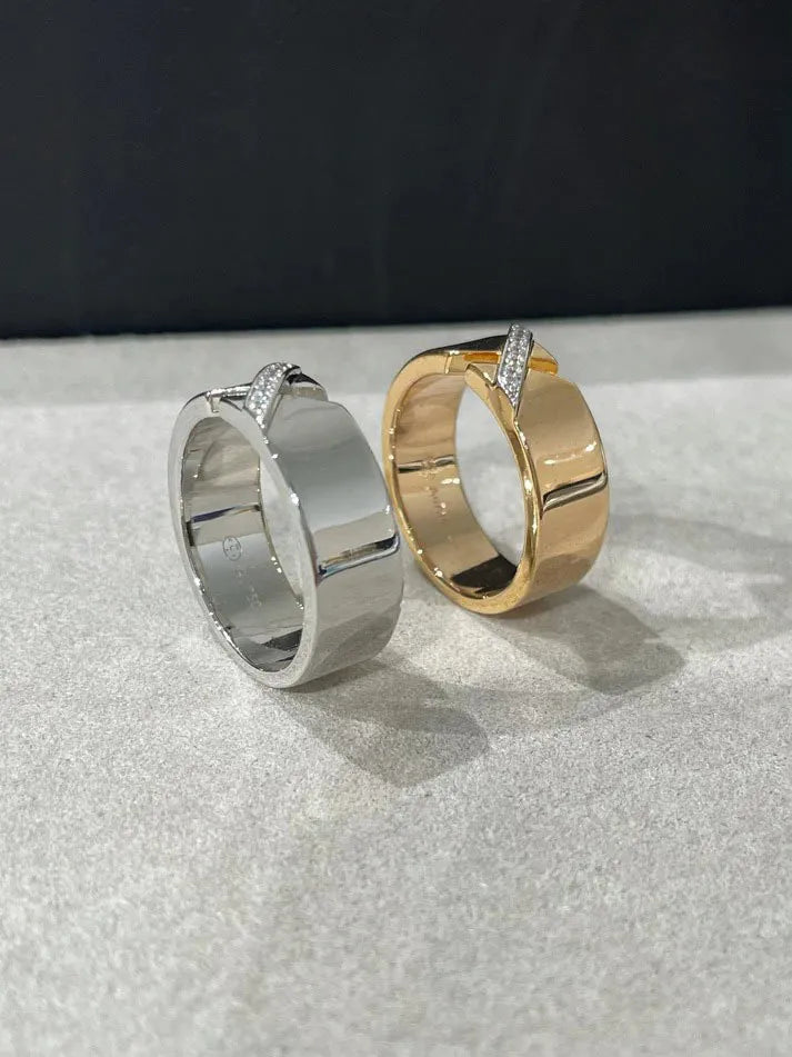 Pomuse LIENS EVIDENCE DIAOMOND RING