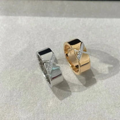 Pomuse LIENS EVIDENCE DIAOMOND RING