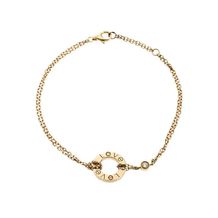 Pomuse LOVE BRACELET 2 DIAMOND