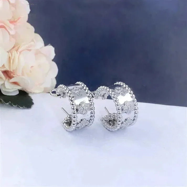 Pomuse PERLEE DIAMANT-OHRRINGE