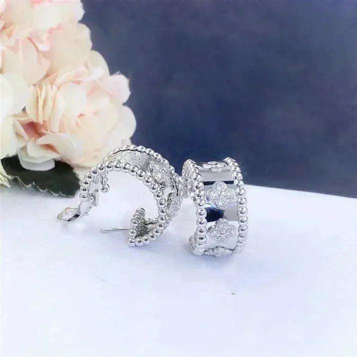 Pomuse PERLEE DIAMANT-OHRRINGE