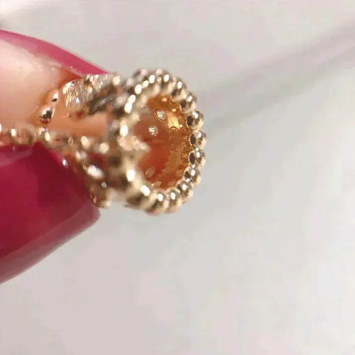 Pomuse PERLEE PEDANT NECKLACE GOLD / ROSE GOLD