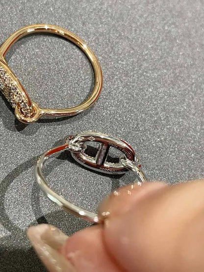 Pomuse RONDE SMALL DIAMOND RING