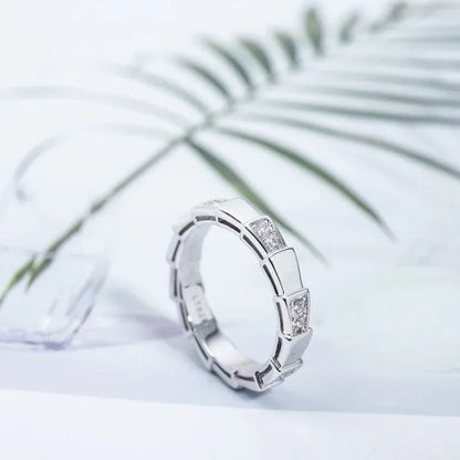 Pomuse SERPENTI RING SILVER  3MM