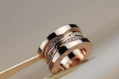 Pomuse ZERO 1 PINK GOLD DIAMOND NECKLACE
