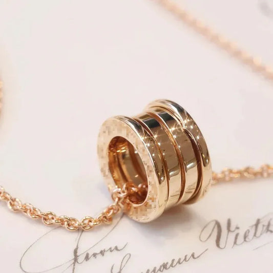 Pomuse ZERO 1 PINK GOLD NECKLACE