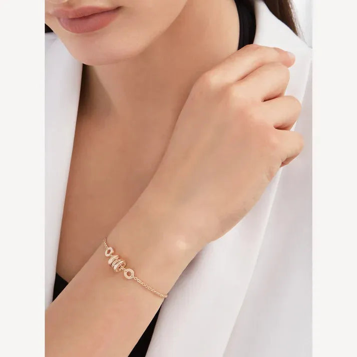 Pomuse ZERO 1 SOFT PINK GOLD BRACELET