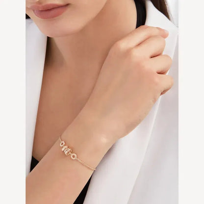 Pomuse ZERO 1 SOFT PINK GOLD BRACELET