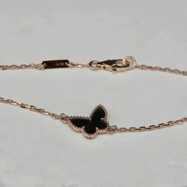 Pomuse BUTTERFLY ONYX  BUTTERFLY BRACELET