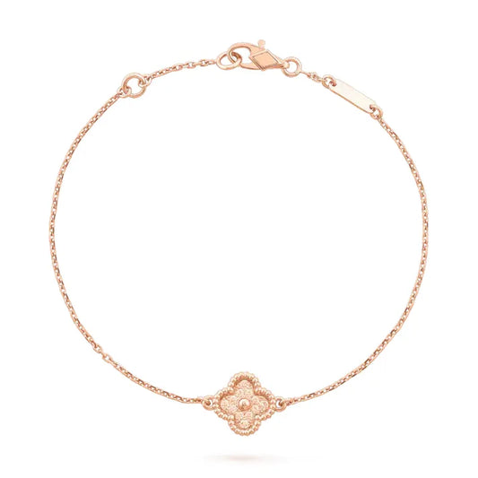Pomuse CLOVER SINGLE FLOWER BRACELET