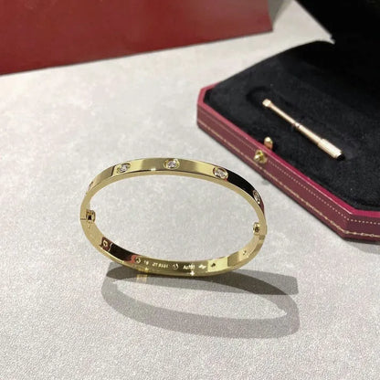 Pomuse LOVE BRACELET 6.1MM 10 DIAMONDS