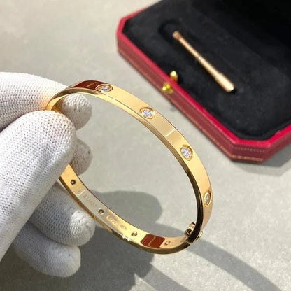 Pomuse LOVE BRACELET 6.1MM 10 DIAMONDS