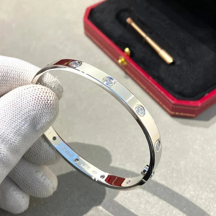 Pomuse LOVE BRACELET 6.1MM 10 DIAMONDS