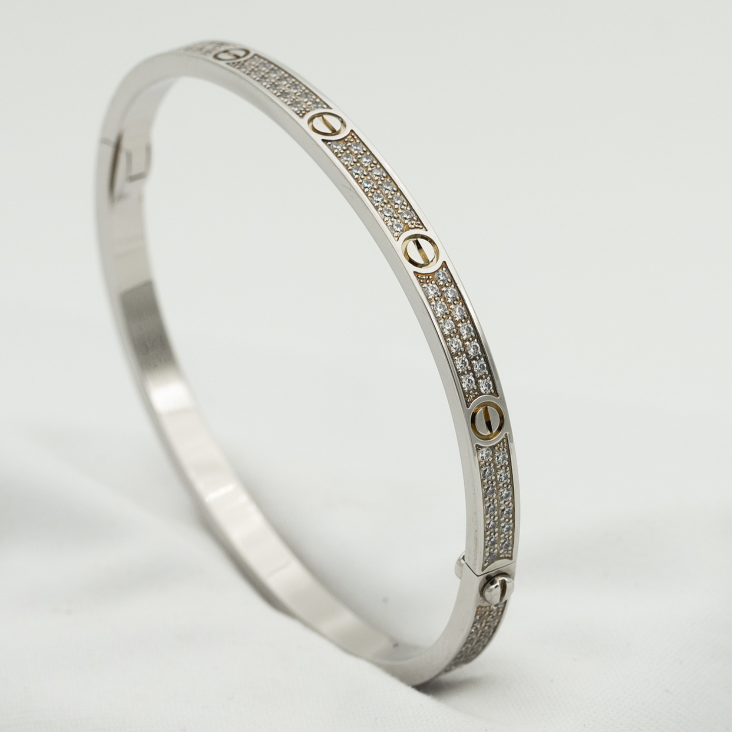 Pomuse LOVE BRACELET 3.65MM DIAMOND-PAVED