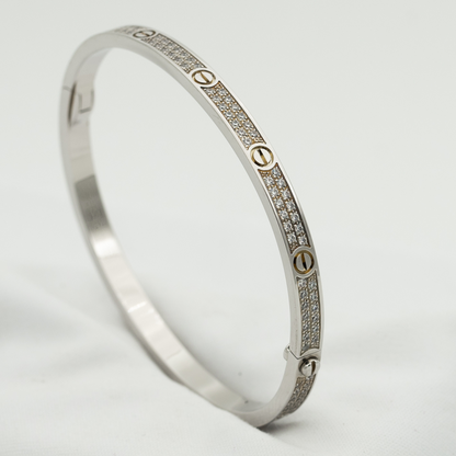 Pomuse LOVE BRACELET 3.65MM DIAMOND-PAVED