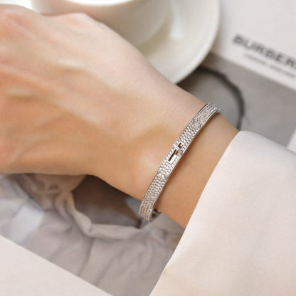 Pomuse KELLY BRACELET DIAMOND PAVED