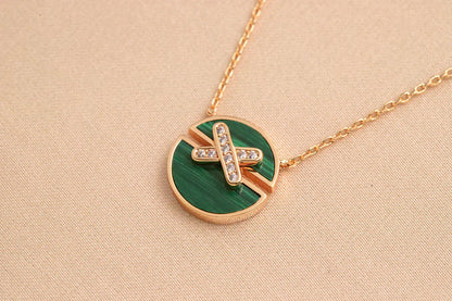 Pomuse JEUX DE ROSE GOLD DIAMOND NECKLACE