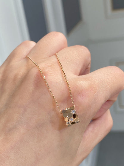 Pomuse BEE LOVE DIAMOND NECKLACE