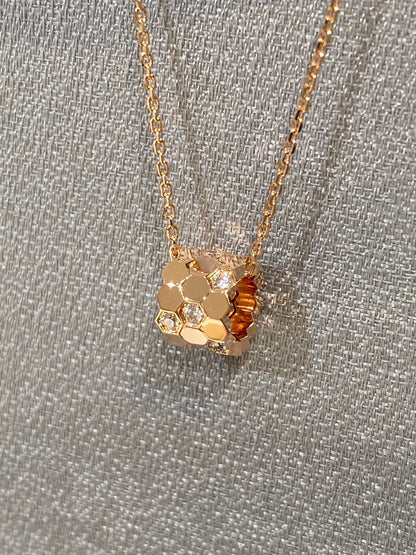 Pomuse BEE LOVE DIAMOND NECKLACE