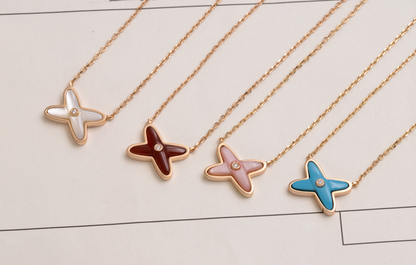 Pomuse JEUX DE NECKLACE 1 DIAMOND