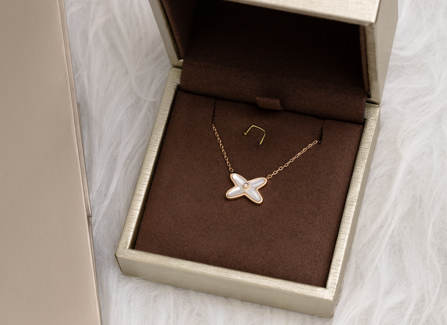 Pomuse JEUX DE NECKLACE 1 DIAMOND