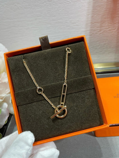 Pomuse HM STERLING CHAINE D'ANCRE HEART