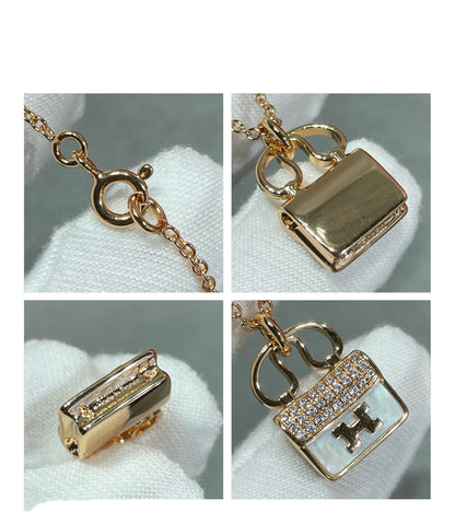 Pomuse H CIRCE MOISSANITE PENDANT NECKLACE GOLD