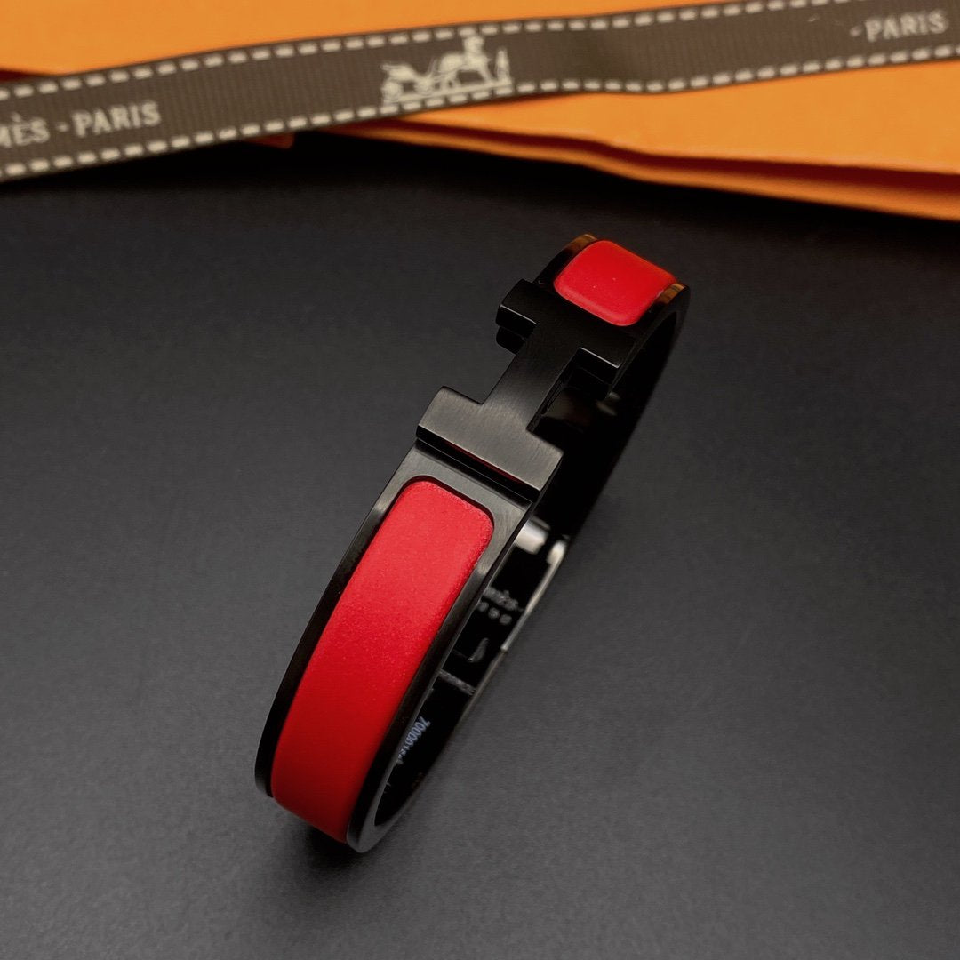 Pomuse CLIC HM SO BLACK RED BRACELET