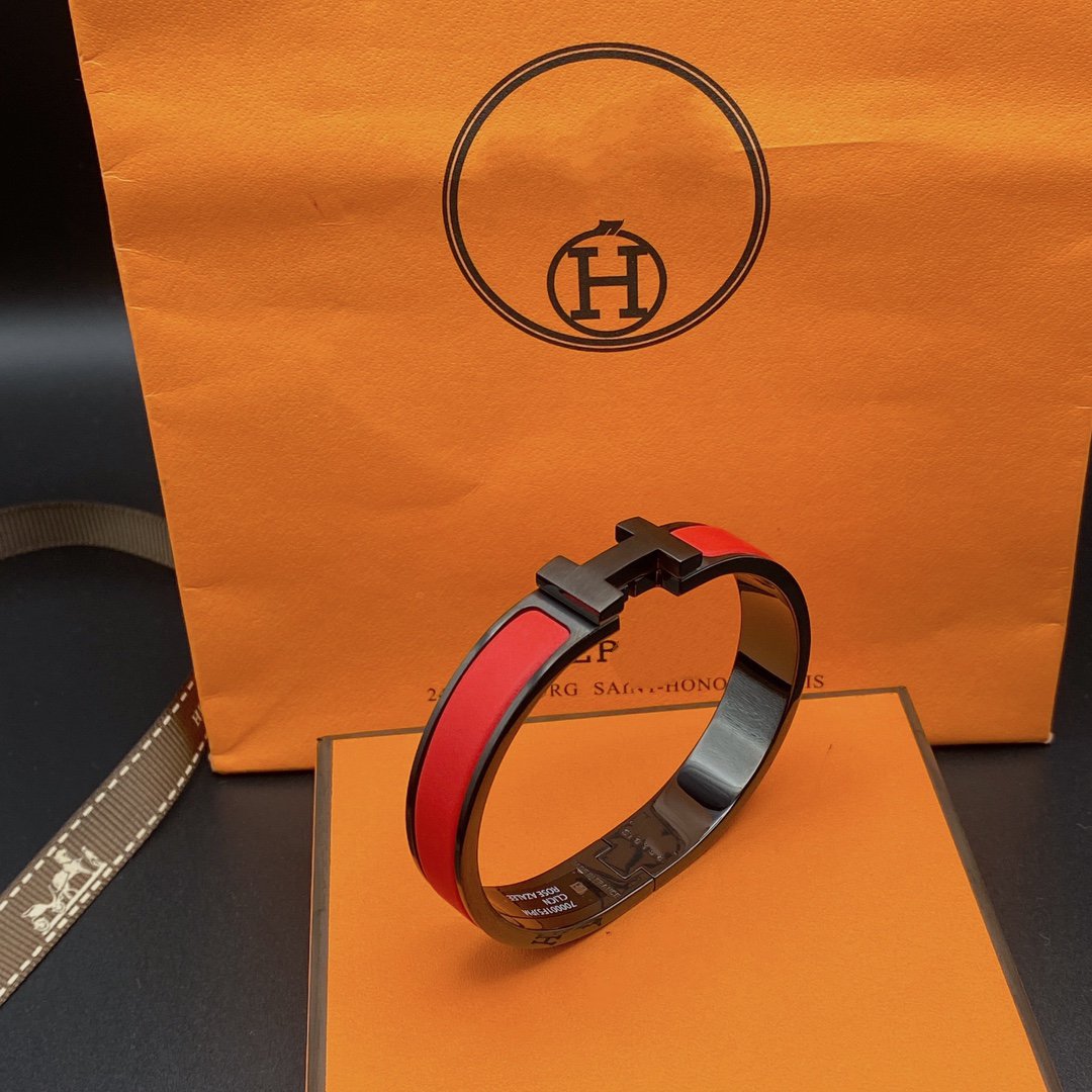Pomuse CLIC HM SO BLACK RED BRACELET
