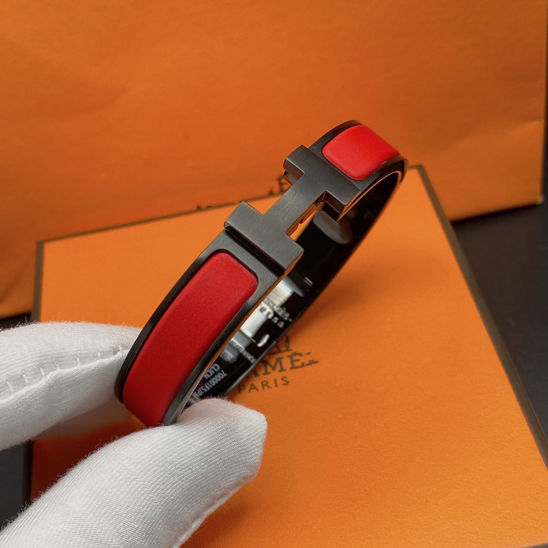 Pomuse CLIC HM SO BLACK RED BRACELET