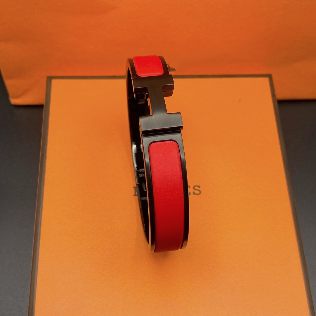 Pomuse CLIC HM SO BLACK RED BRACELET