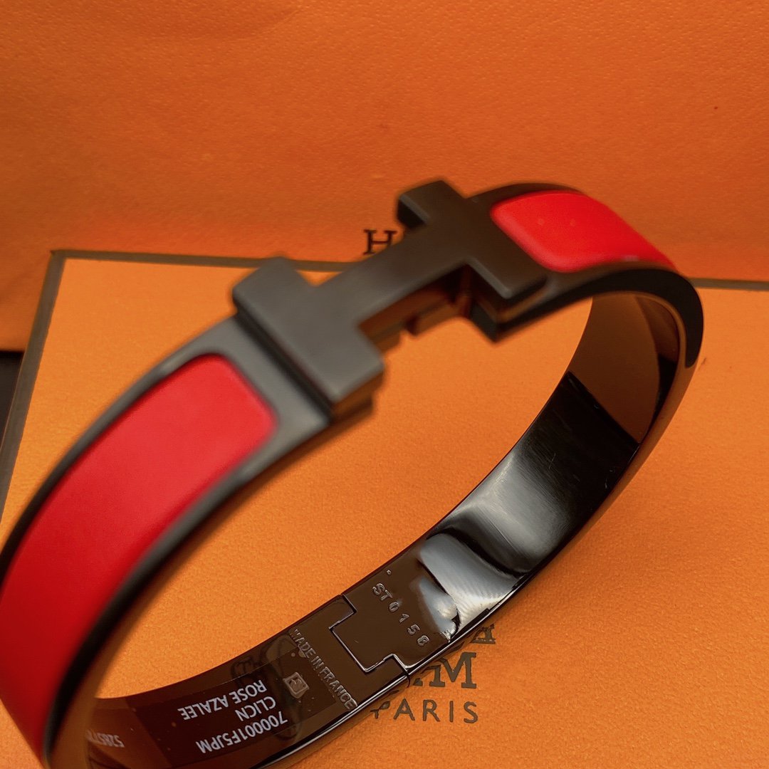 Pomuse CLIC HM SO BLACK RED BRACELET