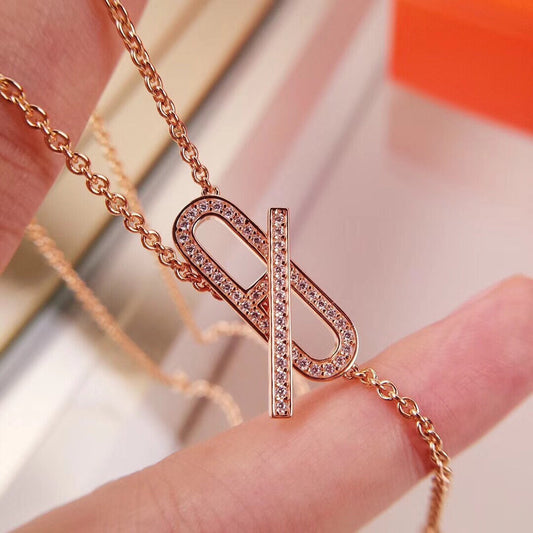 Pomuse HM FIRE PIG NOSE NECKLACE TRENDY STREET