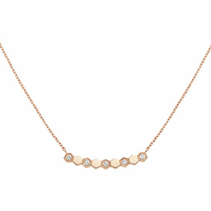 Pomuse BEE MY LOVE DIAMOND NECKLACE