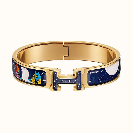 Pomuse H STAR AND MOON BRACELET 12MM
