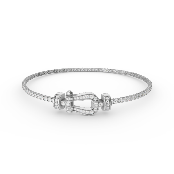 Pomuse FORCE  HORSESHOE  DIAMOND TENNIS BRACELET