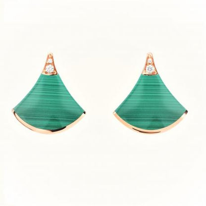 Pomuse DIVAS DREAM EARRINGS PINK GOLD