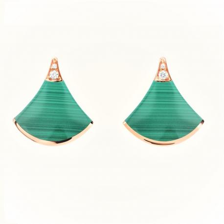 Pomuse DIVAS DREAM EARRINGS PINK GOLD