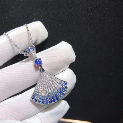 Pomuse DREAM NECKLACE AGATE SILVER DIAMOND